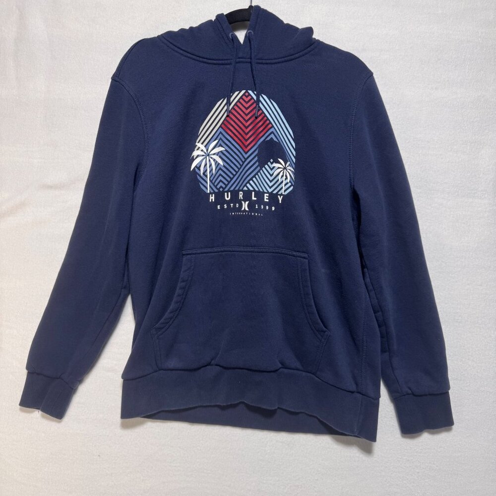 Hurley Men's Medium Navy Blue Hoodie
